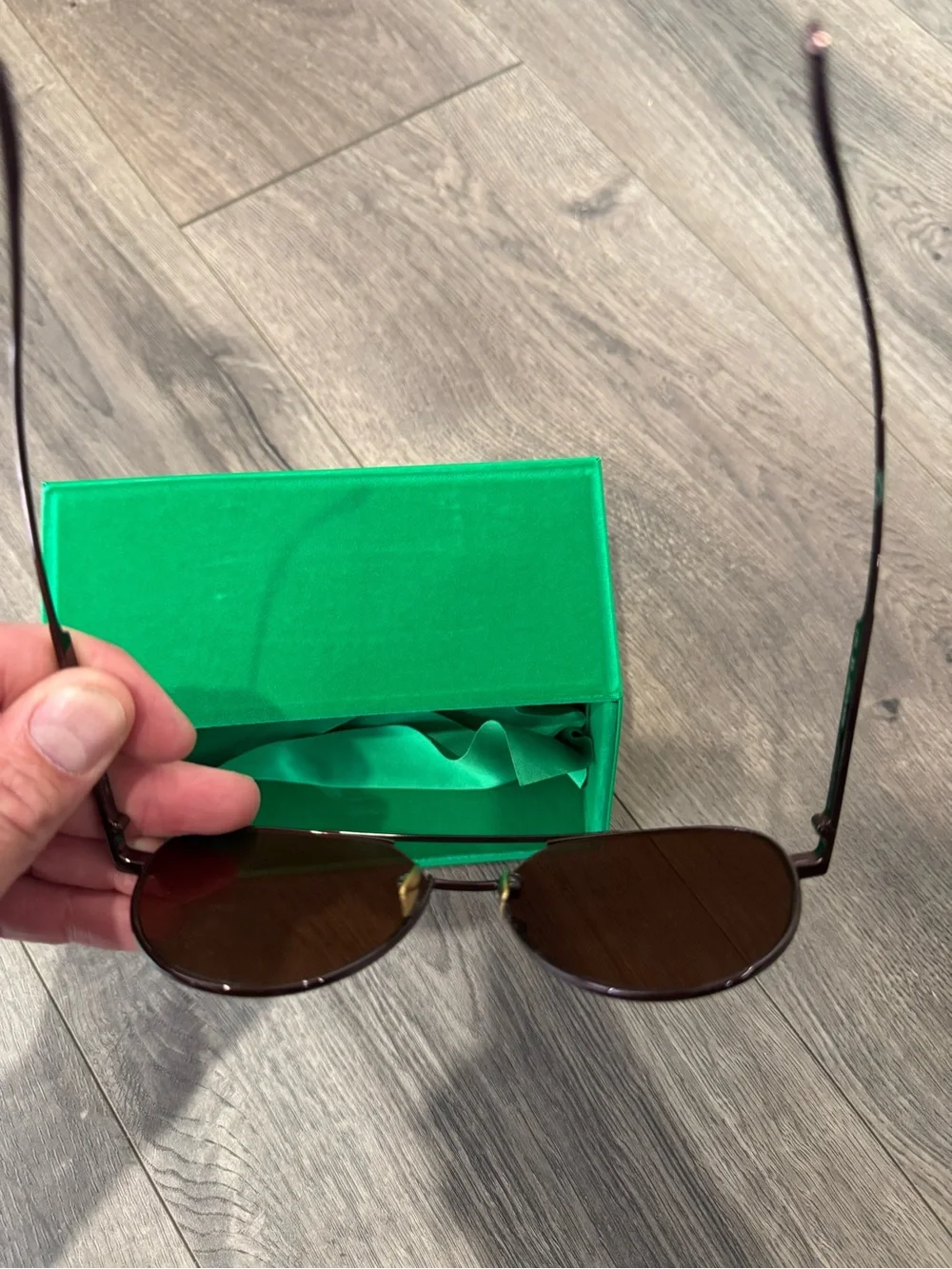 Bottega Veneta Brown Sunglasses Unisex